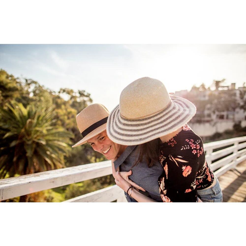 Sunday Afternoons Women's Natural Black Blend Sun Haven Hat Size M